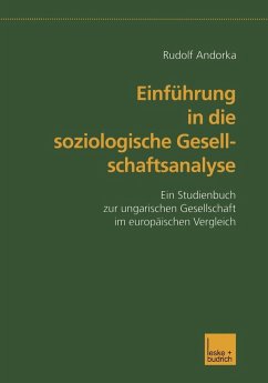 Einführung in die soziologische Gesellschaftsanalyse (eBook, PDF) - Andorka, Rudolf