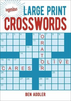 Large Print Crosswords - Addler, Ben