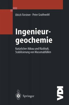 Ingenieurgeochemie (eBook, PDF) - Förstner, Ulrich; Grathwohl, Peter