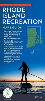 Rhode Island Recreation Map & Guide - Appalachian Mountain Club Books