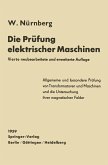 Die Prüfung elektrischer Maschinen (eBook, PDF)