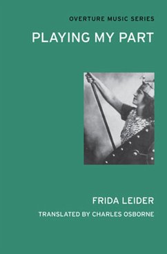 Playing My Part (eBook, PDF) - Leider, Frida