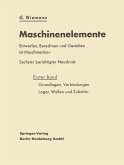 Grundlagen, Verbindungen, Lager, Wellen und Zubehör (eBook, PDF)