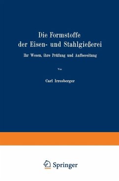 Cover Die Formstoffe der Eisen- und Stahlgießerei (eBook, PDF)