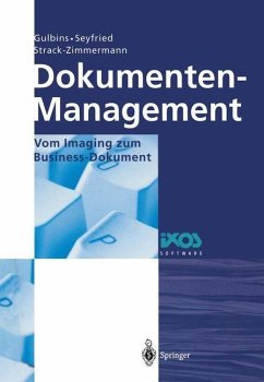 Dokumenten-Management (eBook, PDF) - Gulbins, Jürgen; Seyfried, Markus; Strack-Zimmermann, Hans