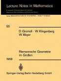 Riemannsche Geometrie im Großen (eBook, PDF)