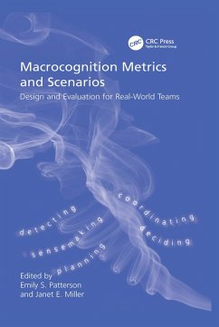 Cover Macrocognition Metrics and Scenarios (eBook, PDF)