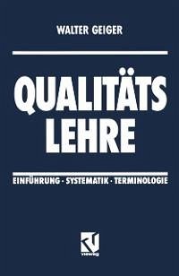 Qualitäts Lehre (eBook, PDF) - Geiger, Walter