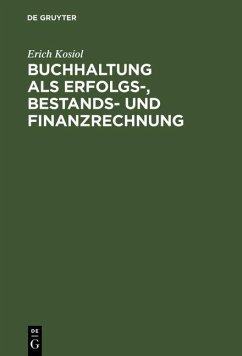 Cover Buchhaltung als Erfolgs-, Bestands- und Finanzrechnung (eBook, PDF)