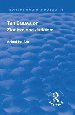 Cover Revival: Ten Essays on Zionism and Judaism (1922) (eBook, ePUB)