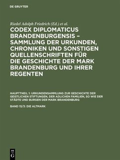 Cover Die Altmark (eBook, PDF)