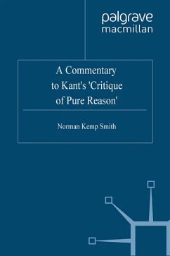 A Commentary to Kant's 'Critique of Pure Reason' (eBook, PDF) - Loparo, Kenneth A.