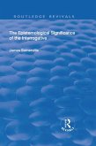 The Epistemological Significance of the Interrogative (eBook, ePUB)