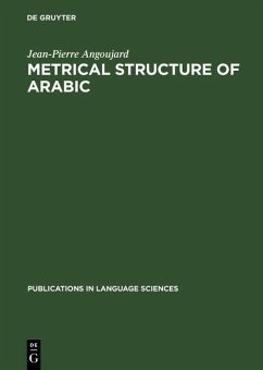 Metrical Structure of Arabic (eBook, PDF) - Angoujard, Jean-Pierre