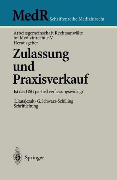Zulassung und Praxisverkauf (eBook, PDF) Zulassung und Praxisverkauf (eBook, PDF)