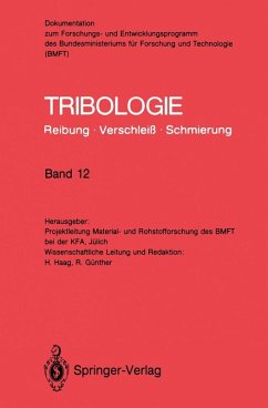 Tribologie: Reibung · Verschleiß · Schmierung (eBook, PDF) - Günther, Reinhard; Haag, Hermann