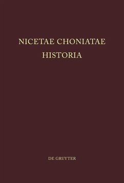 Cover Nicetae Choniatae Historia (eBook, PDF)