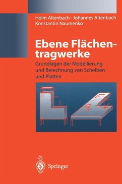 Ebene Flächentragwerke (eBook, PDF) - Altenbach, Holm; Altenbach, Johannes; Naumenko, Konstantin