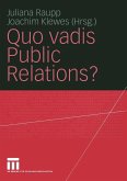Quo vadis Public Relations? (eBook, PDF)