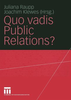 Cover Quo vadis Public Relations? (eBook, PDF)