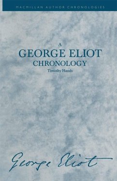 A George Eliot Chronology (eBook, PDF) - Hands, Timothy