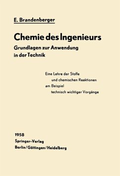 Chemie des Ingenieurs (eBook, PDF) - Brandenberger, Ernst