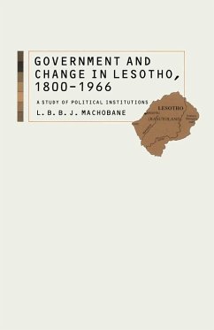 Cover Government and Change in Lesotho, 1800-1966 (eBook, PDF)