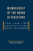 Membership of the Board of Directors (eBook, PDF)