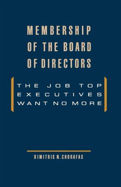Membership of the Board of Directors (eBook, PDF) - Chorafas, Dimitris N.