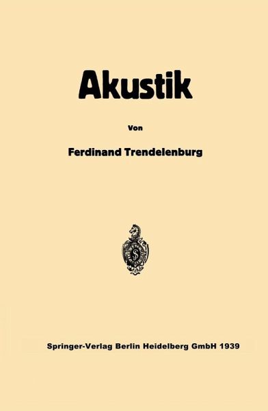 Einführung in die Akustik (eBook, PDF)