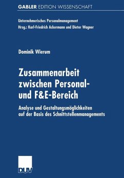 Cover Zusammenarbeit zwischen Personal- und F&E-Bereich (eBook, PDF)