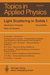 Light Scattering in Solids I (eBook, PDF)
