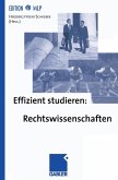 Effizient studieren: Rechtswissenschaften (eBook, PDF)