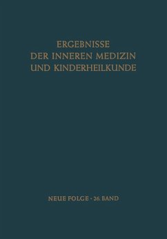 Ergebnisse der Inneren Medizin und Kinderheilkunde (eBook, PDF) - Heilmeyer, L.; Muller, A. -F.; Prader, A.; Schoen, R.