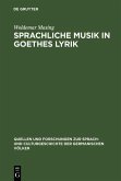 Sprachliche Musik in Goethes Lyrik (eBook, PDF)