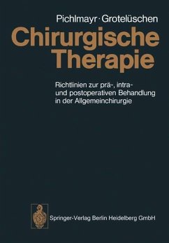 Chirurgische Therapie (eBook, PDF) - Pichlmayr, R.; Grotelüschen, B.