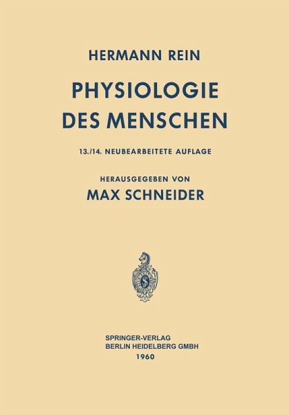 Einführung in die Physiologie des Menschen (eBook, PDF)