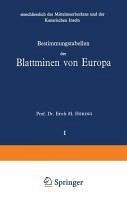 Bestimmungstabellen der Blattminen von Europa (eBook, PDF) - Hering, E. M.