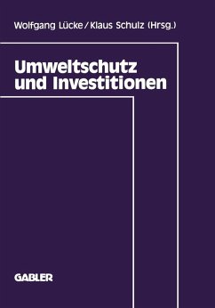 Umweltschutz und Investitionen (eBook, PDF) - Lücke, Wolfgang