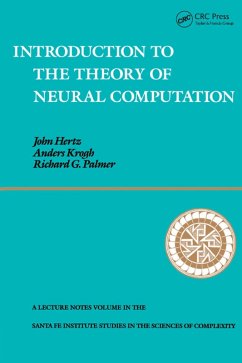 Introduction To The Theory Of Neural Computation (eBook, PDF) - Hertz, John A.