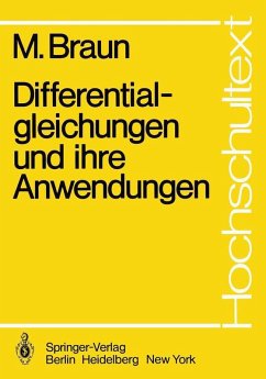 Differentialgleichungen und ihre Anwendungen (eBook, PDF) - Braun, Martin