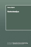 Kontextanalyse (eBook, PDF)