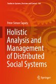 Holistic Analysis and Management of Distributed Social Systems (eBook, PDF)