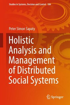 Holistic Analysis and Management of Distributed Social Systems (eBook, PDF) - Sapaty, Peter Simon