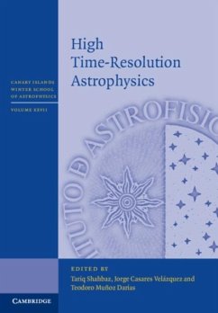 Cover High Time-Resolution Astrophysics (eBook, PDF)