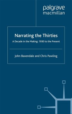 Cover Narrating the Thirties (eBook, PDF)