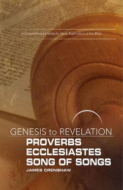 Genesis to Revelation: Proverbs, Ecclesiastes, Song of Songs Participant Book (eBook, ePUB)