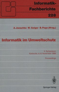 Informatik im Umweltschutz (eBook, PDF)
