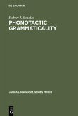 Phonotactic grammaticality (eBook, PDF)