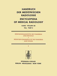 Cover Röntgendiagnostik des Pankreas und der Milz / Roentgen Diagnosis of the Pancreas and Spleen (eBook, PDF)